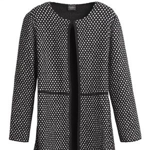 Chico’s Crushed Dot Jacket Size XL